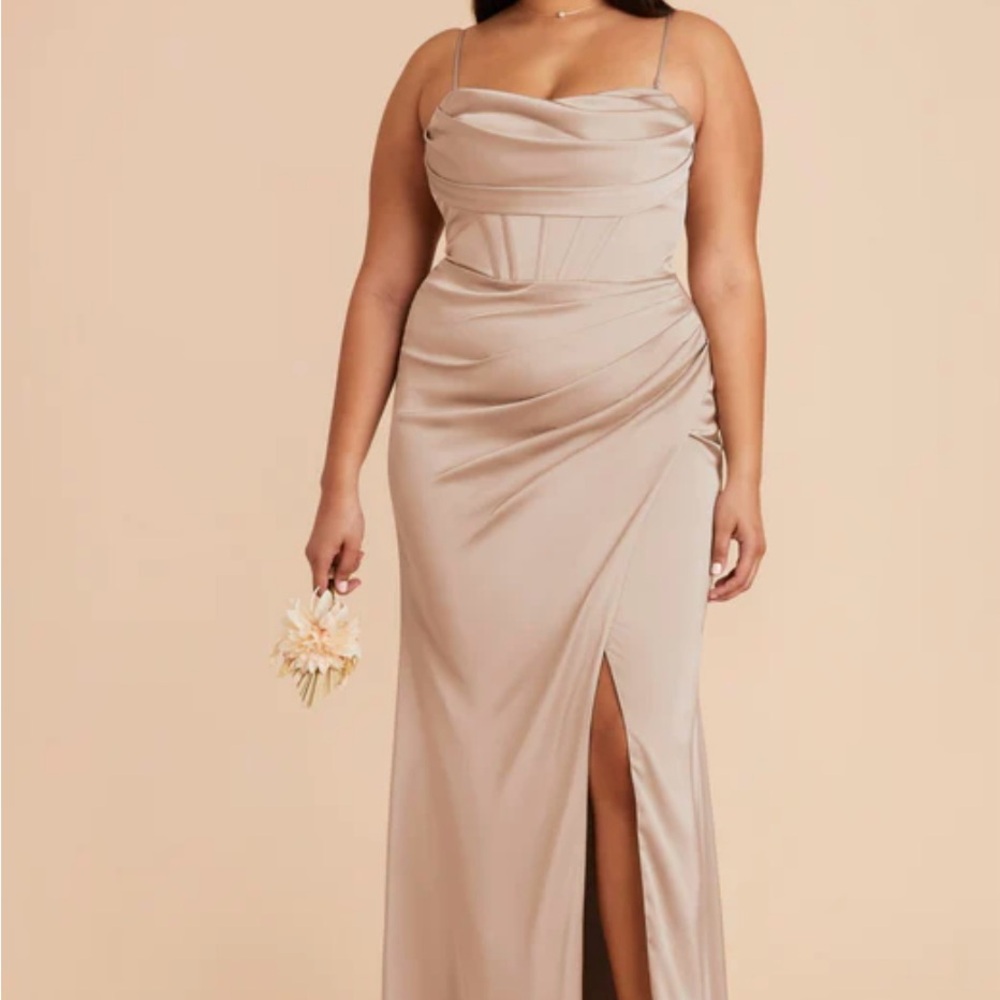 Birdy Grey Taupe Maxi Dress